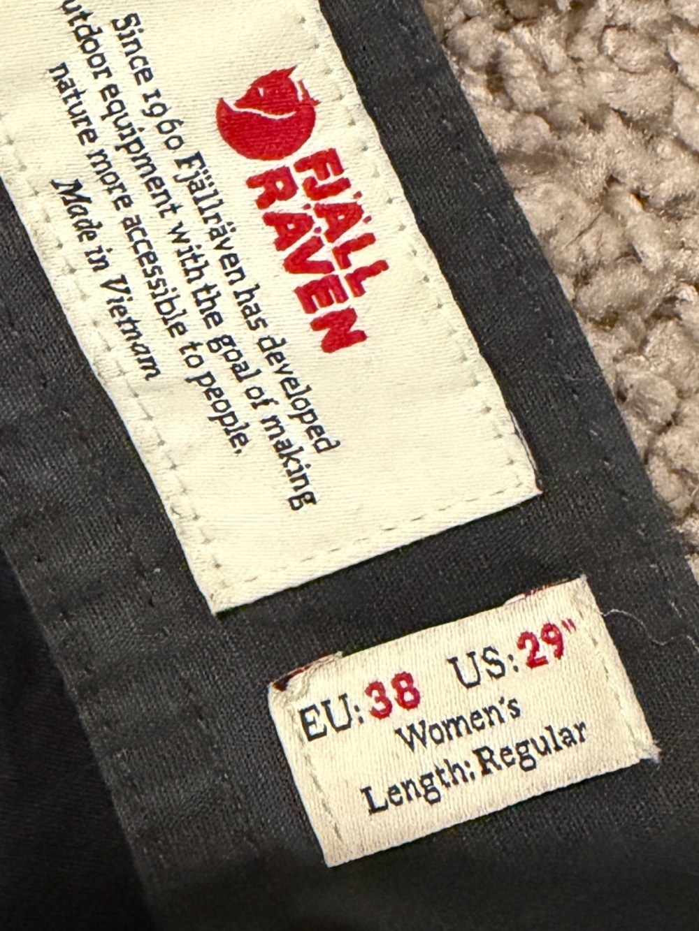 Fjallraven Women's Keb Trousers Curved - Picture 3 of 3